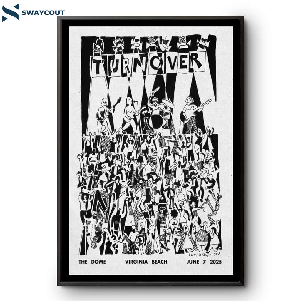Turnover The Dome Virginia Beach Va June 7 2025poster
