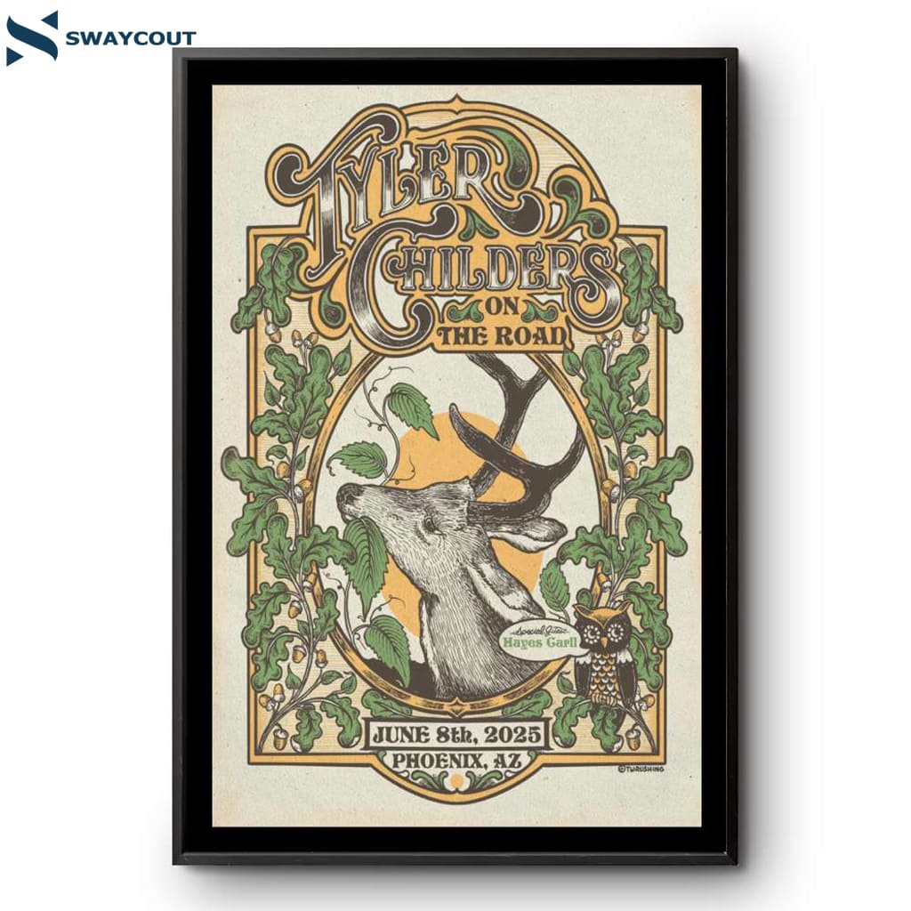 Tyler Childers Event Phoenix Arizona June 08 2025 Poster